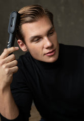 Grow My Hair 3-in-1 Anti-Haarausfall-Haarstärkungs- und Haarpflegekamm (SCHWARZ)